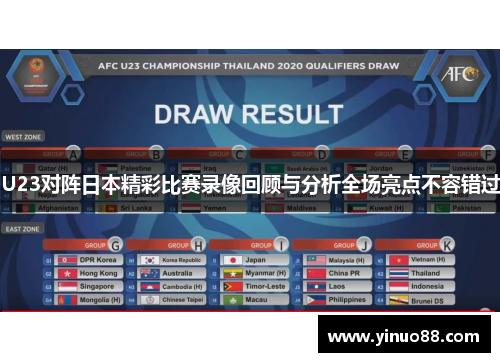 U23对阵日本精彩比赛录像回顾与分析全场亮点不容错过
